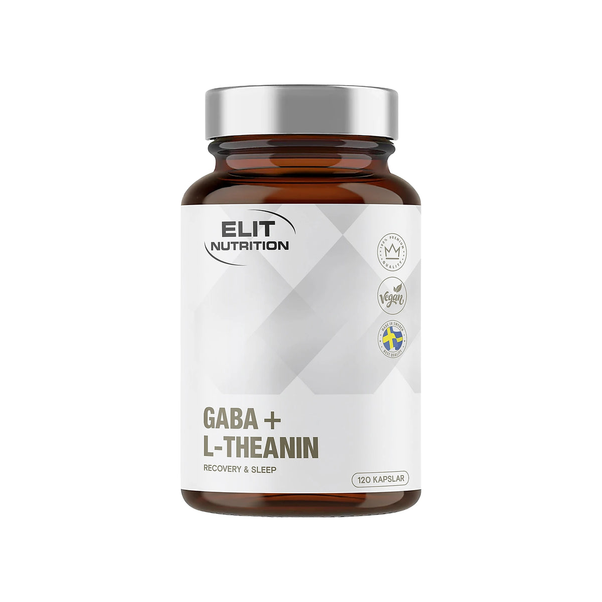 Elit Nutrition GABA + L-Theanine 120 kapsler