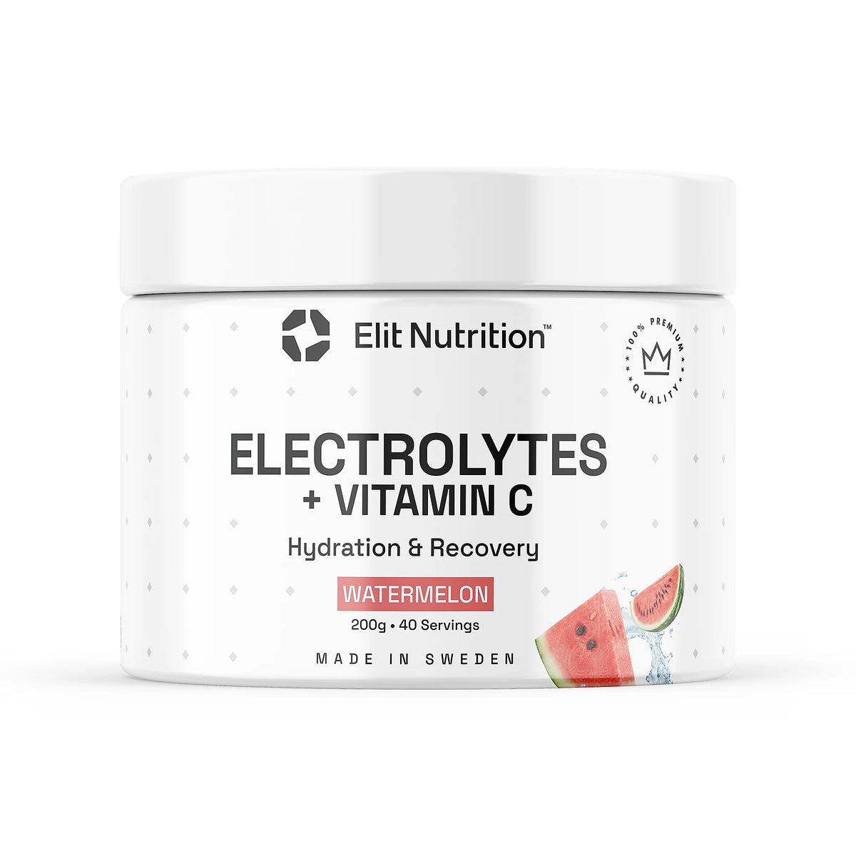Elit Nutrition Electrolytes + Vitamin C 300 g, bilde 1 av 3