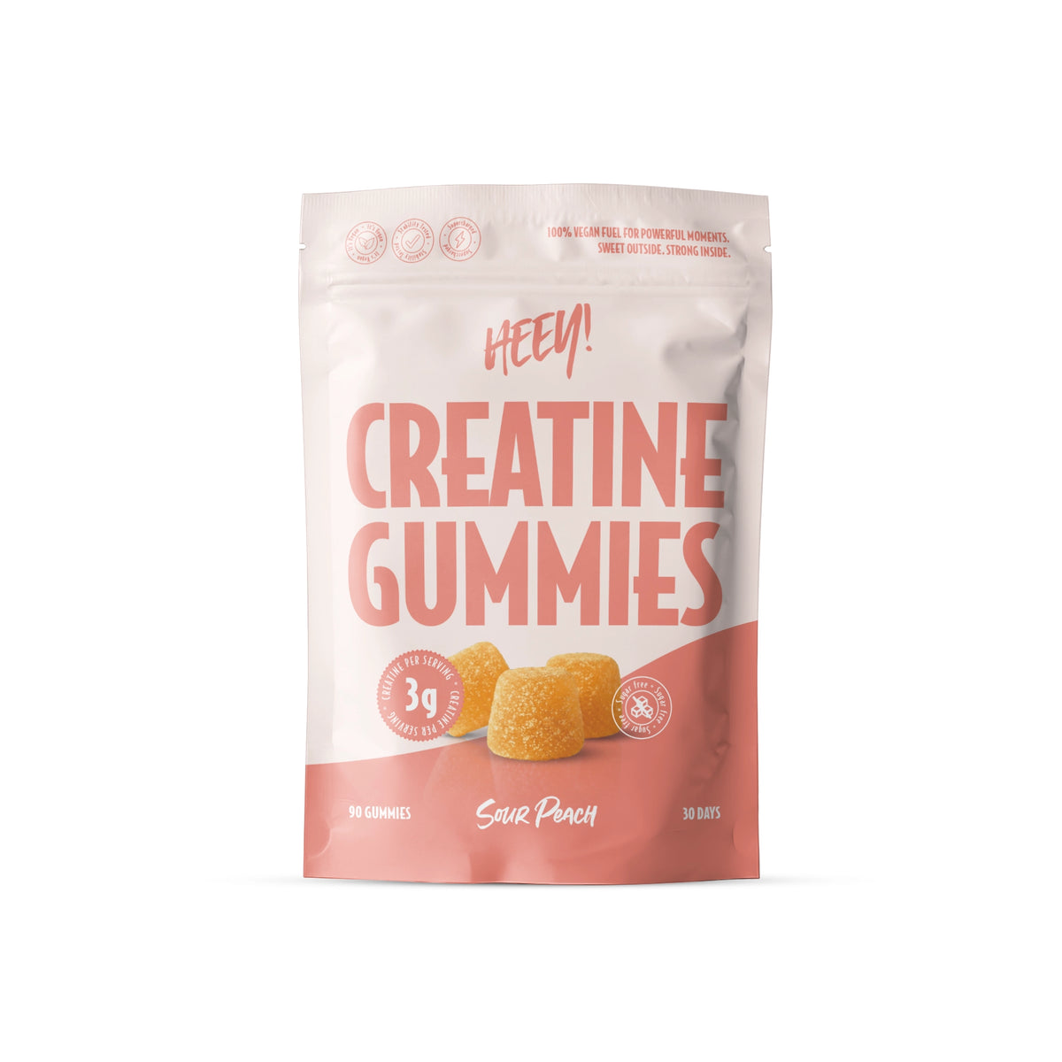 Heey! Creatine Gummies 90 st, bilde 1 av 2