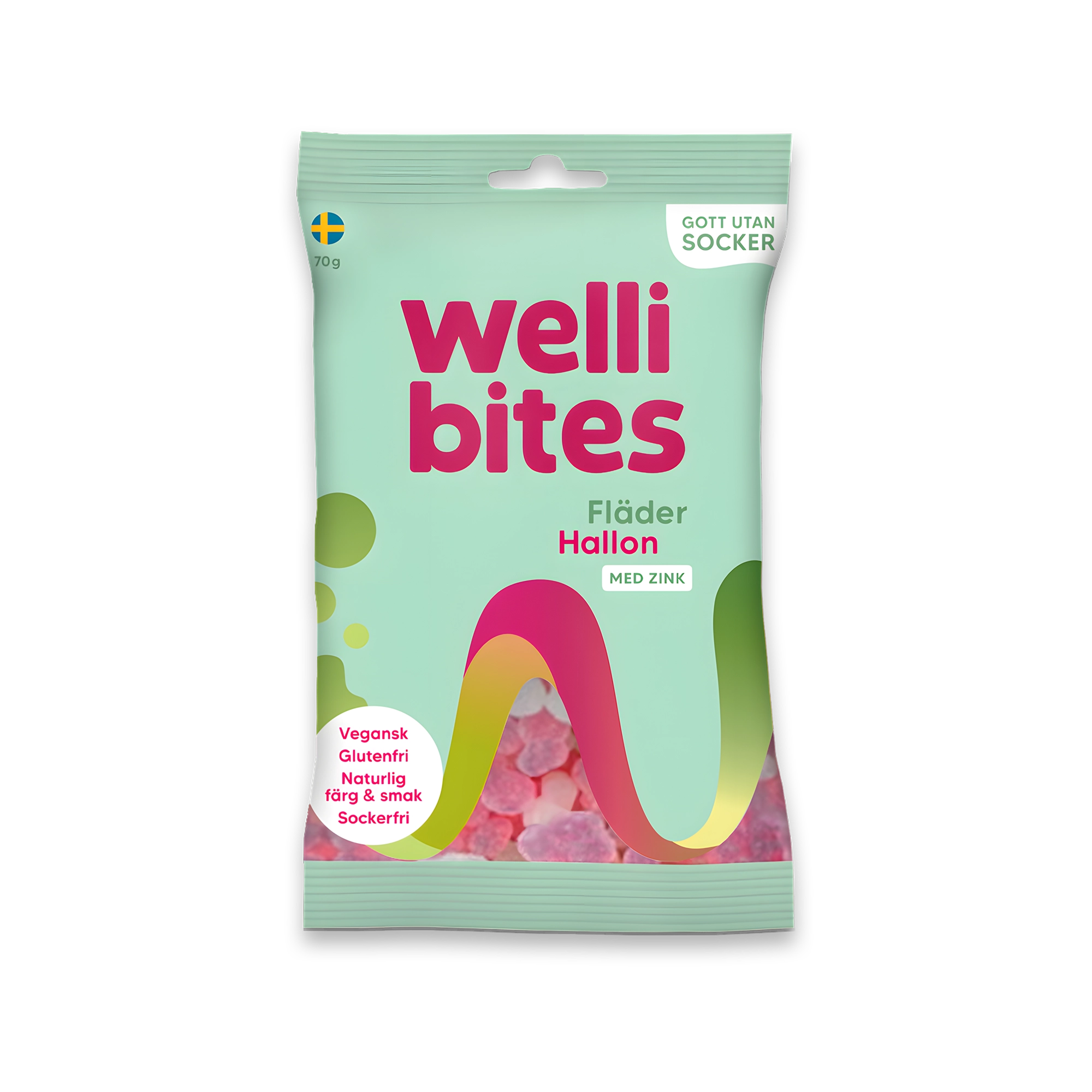 Wellibites Candy 70 g, bilde 1 av 12