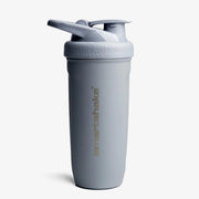 Smartshake Reforce Stainless Steel 900 ml, en tålig grå shaker i rostfritt stål med smidig och läckagefri design.